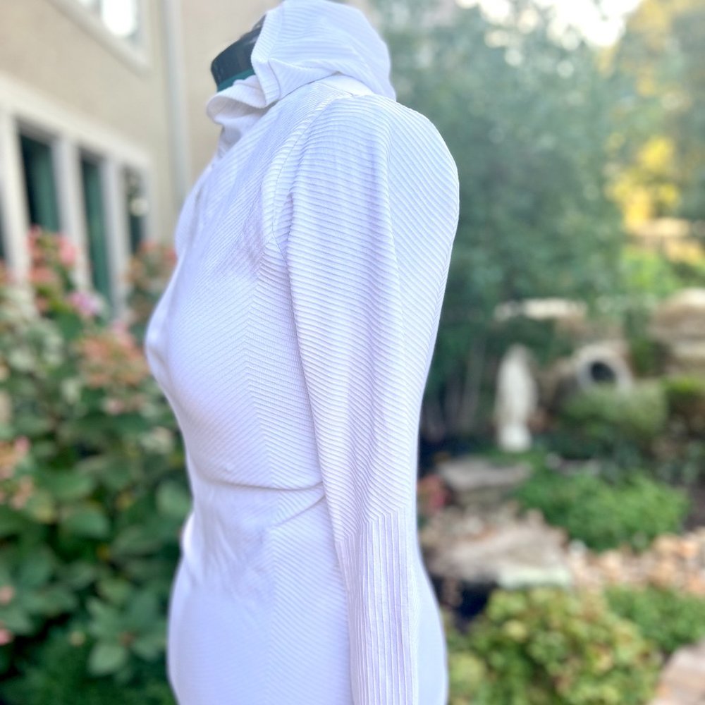 Athleta hooded top, White, Medium